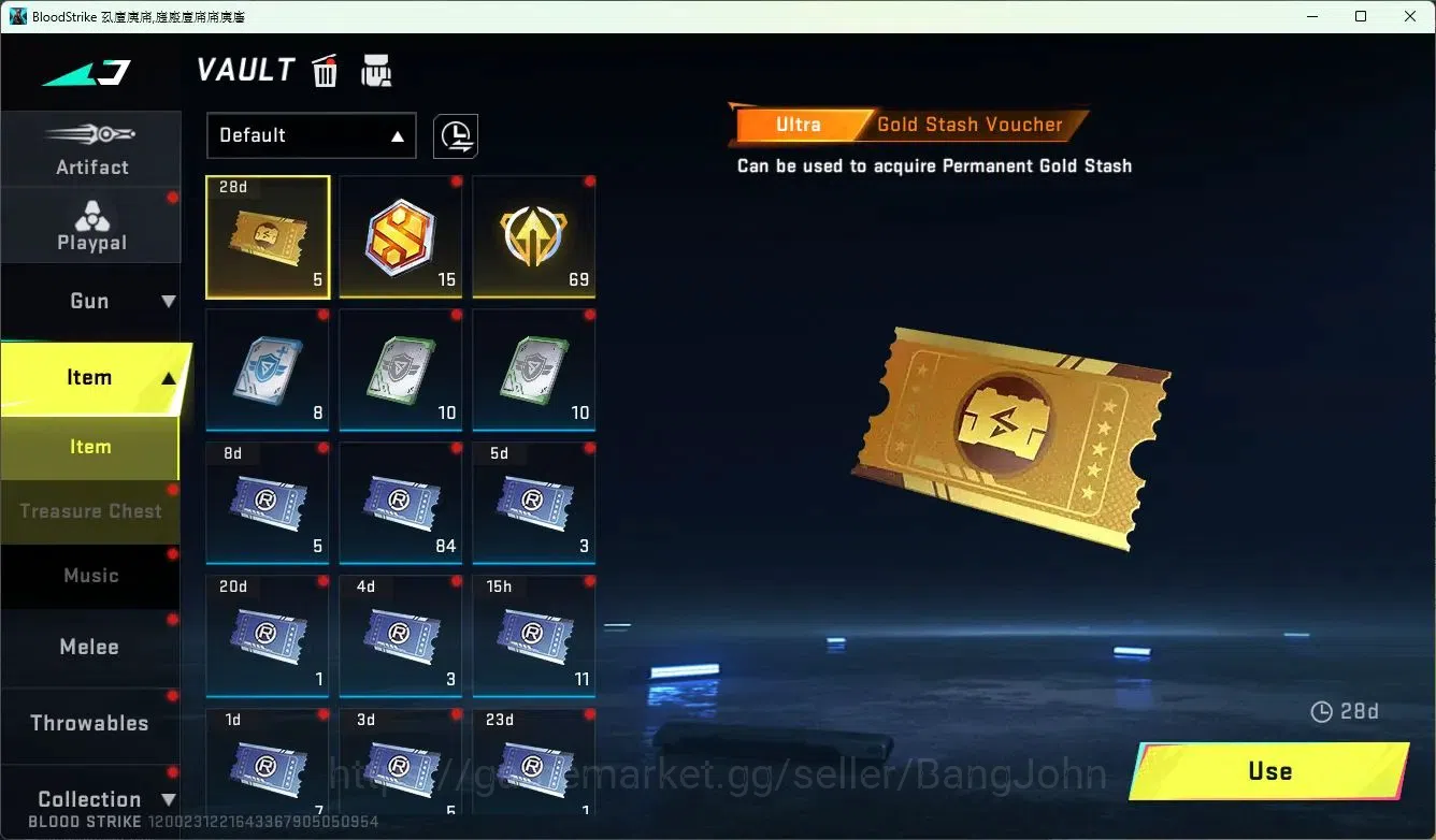 Blood Strike Accounts ASIA | 2 Collab Skins | Limited AR97-Ascendant | 6 image 17