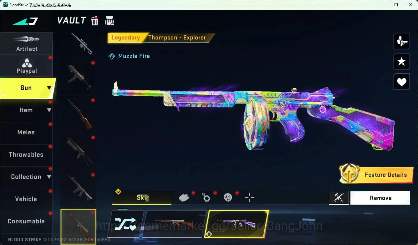 Blood Strike Accounts ASIA | 2 Collab Skins | Limited AR97-Ascendant | 6 image 18