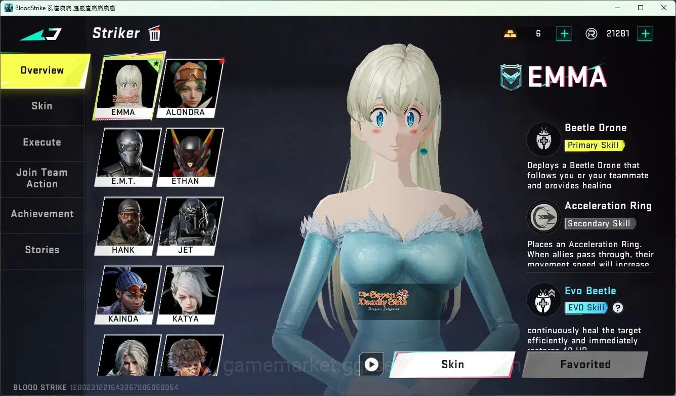Blood Strike Accounts ASIA | 2 Collab Skins | Limited AR97-Ascendant | 6 image 5