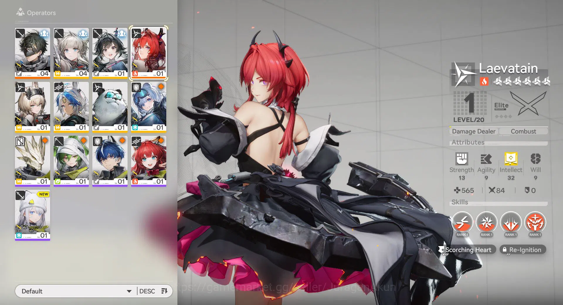 Arknights: Endfield Accounts NA/EU LVL 2| 1 Meta SSR (Laevatain) + 6 SR Character+1  Weapon 6* (clannibal) |Skip