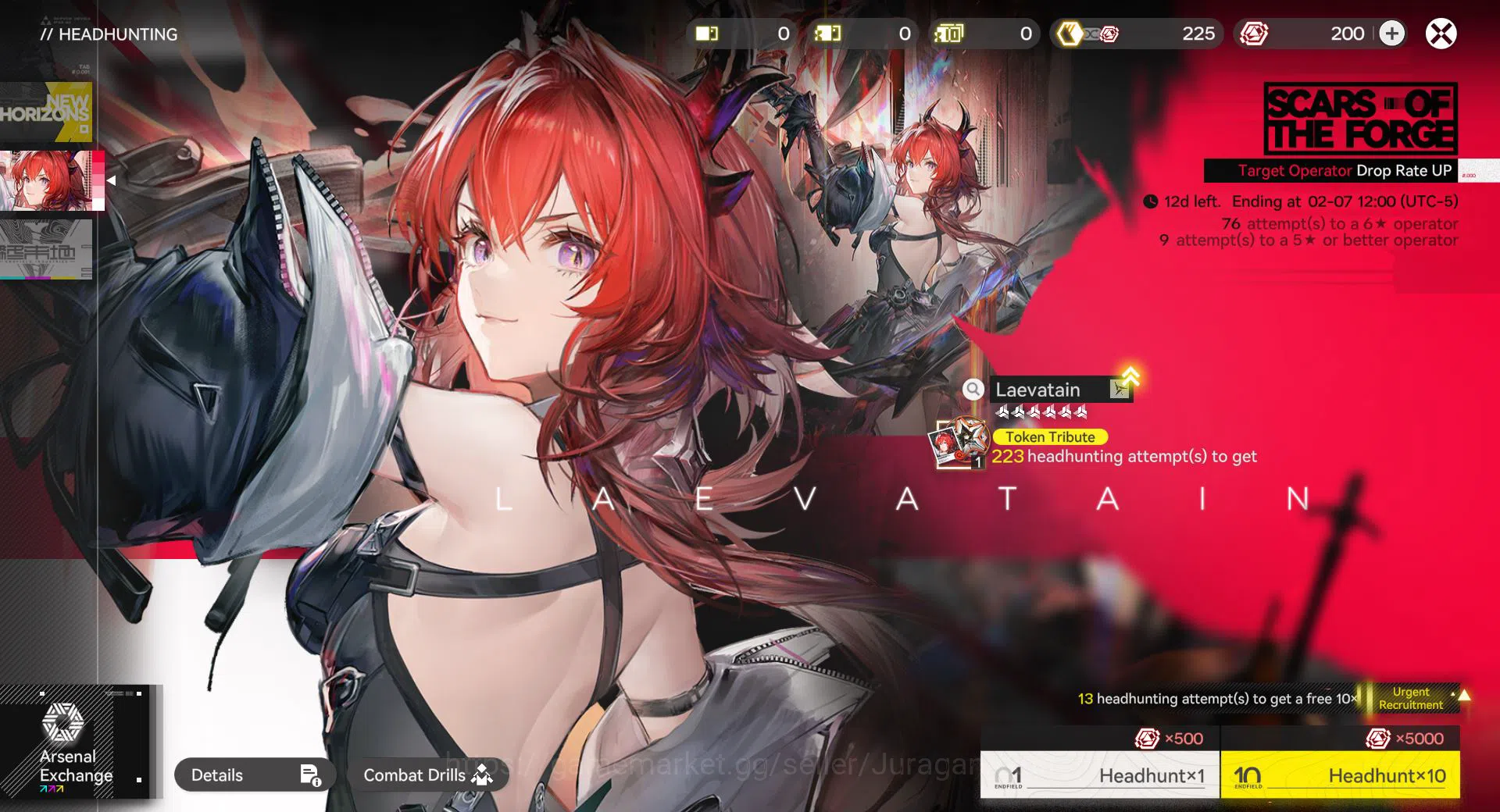 Arknights: Endfield Accounts NA/EU LVL 2| 1 Meta SSR (Laevatain) + 6 SR Character+1 Weapon 6* (clannibal) |Skip 3