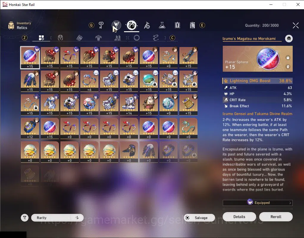 Honkai Star Rail Accounts ASIA|TL 62|7 Limited|Acheron+Sign,Topaz,Jingliu,Sp image 7