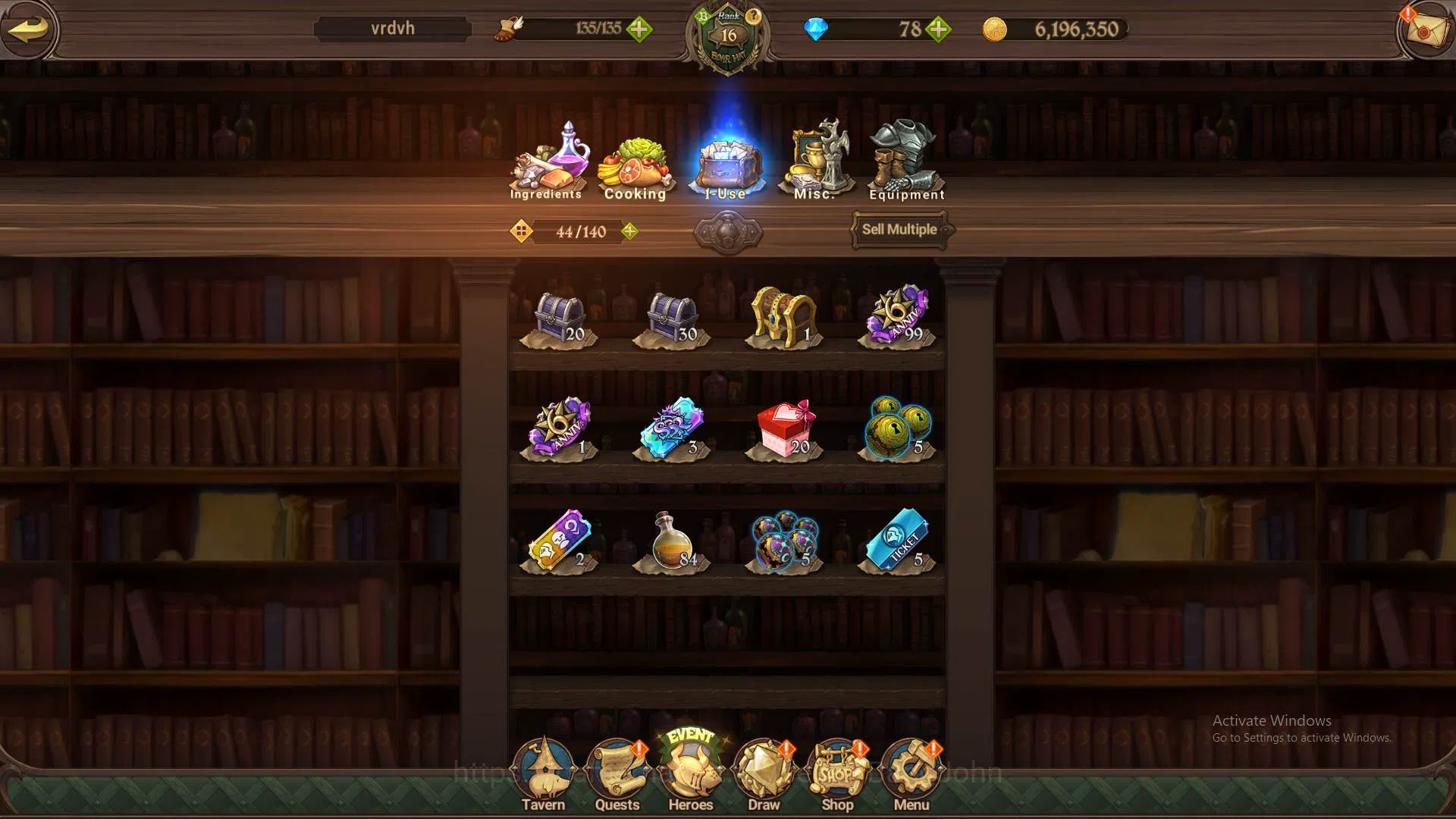 The Seven Deadly Sins: Grand Cross Accounts Others GLOBAL|Starter|276K CC|4 UR Salos,ODK,Mael,DKM,etc|Detail Check SS|7DS361B 6