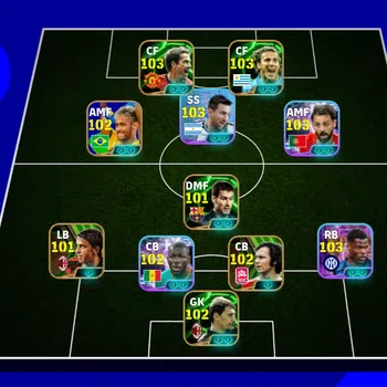 eFootball Accounts Legends & Iconic Players EFOOTBALL 2026 | ST DUMFRIES, D FORLAND,KOULIBALY,NEYMAR JR OLD,I PETIT,M
