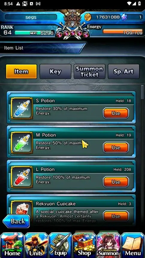 Grand Summoners Accounts Global|Rank 64|13 Ascend+3 TW|[Okarun,Emiya,2x Acc image 2