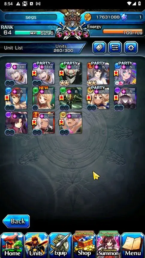 Grand Summoners Accounts Global|Rank 64|13 Ascend+3 TW|[Okarun,Emiya,2x Acc image 4