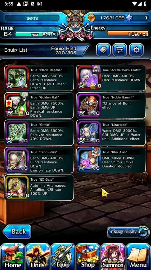 Grand Summoners Accounts Global|Rank 64|13 Ascend+3 TW|[Okarun,Emiya,2x Acc image 6