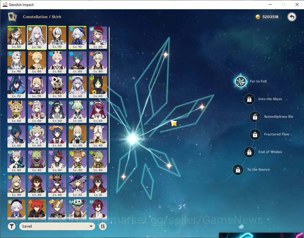 Genshin Impact Accounts ASIA|AR57|6Limited+3(*5WEP)|SkrikC1+sign,Escoffier image 3