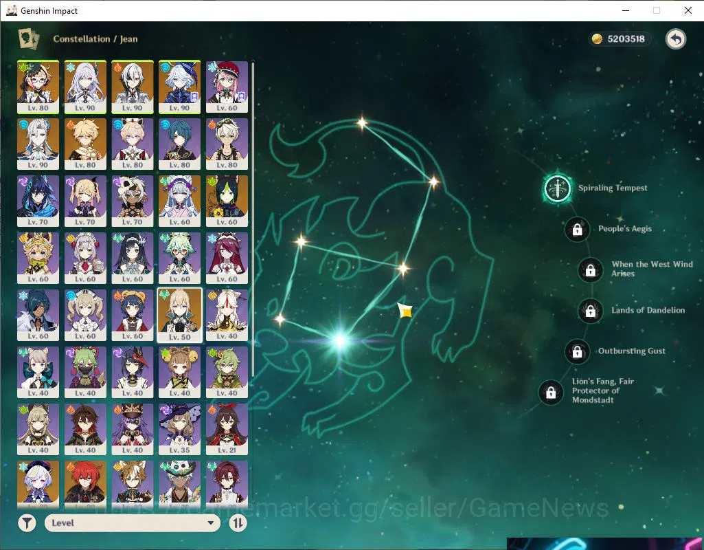 Genshin Impact Accounts ASIA|AR57|6Limited+3(*5WEP)|SkrikC1+sign,Escoffier image 5