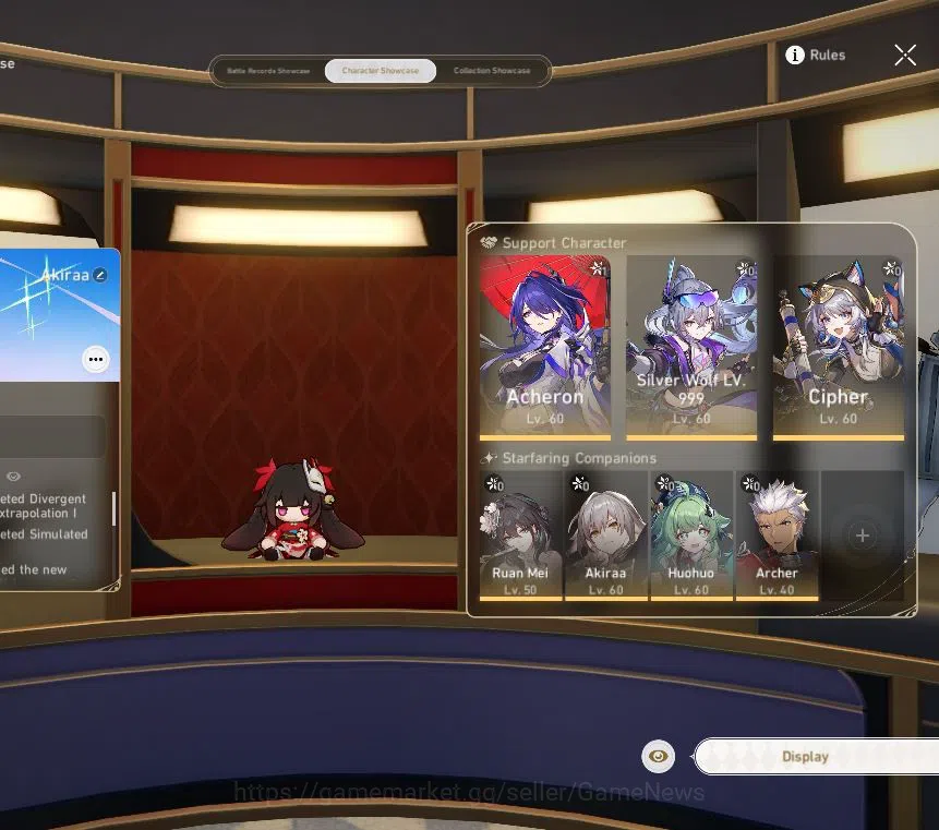 Honkai Star Rail Accounts End Game Asia|TL 48|1,2k SJ|8 Limited|SW LV.999+Sign,Chiper,Ruan Mei,Huohuo,Luocha,Acheron 2
