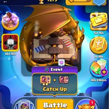 Clash Royale Accounts High-End Trophy 7275|CL 1274|KTL 12|119 Cards|4 Champ|2Hero|15 Evo|Arena 19|37K Coins+492 Gems|Proteck