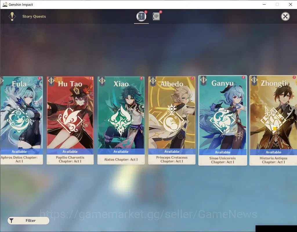 Genshin Impact Accounts ASIA |AR 50|4 Limited +1(*5Weapon) |Nefer,Lauma,Zi image 12