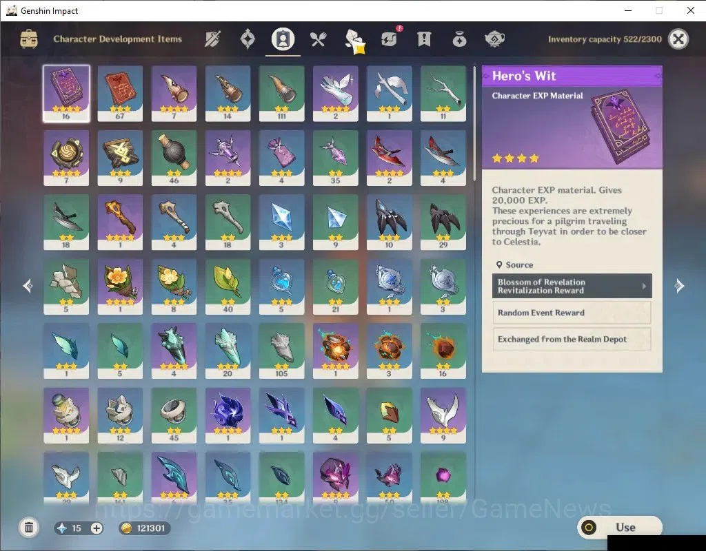 Genshin Impact Accounts ASIA |AR 50|4 Limited +1(*5Weapon) |Nefer,Lauma,Zi image 5