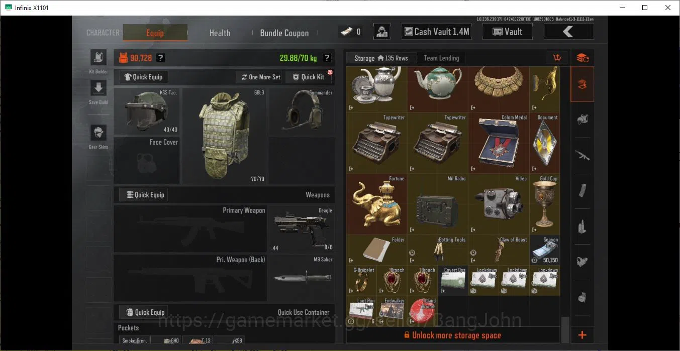 Arena Breakout Accounts MOBILE|LVL30 SV 20,1 M|CV 1,4M|MORE SKIN DECEE LR- image 3