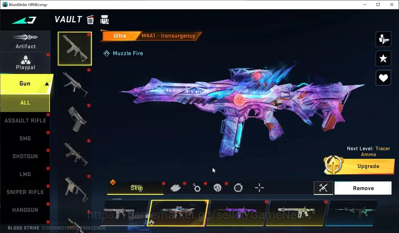 Blood Strike Accounts ASIA|ETERNAL Lv3 MP7-Burn,DeAgle+MELEE Scythe,Coll image 19