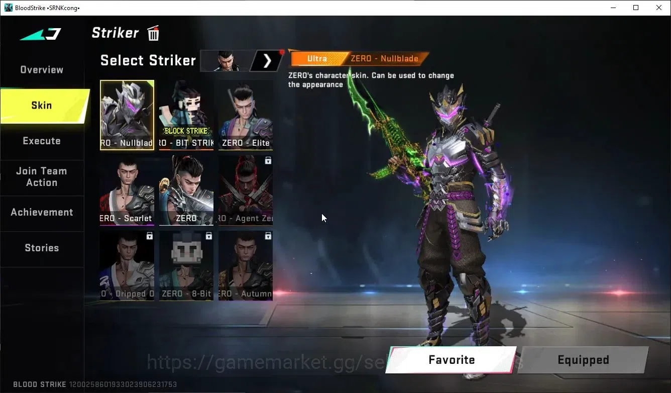 Blood Strike Accounts ASIA|ETERNAL Lv3 MP7-Burn,DeAgle+MELEE Scythe,Coll image 5