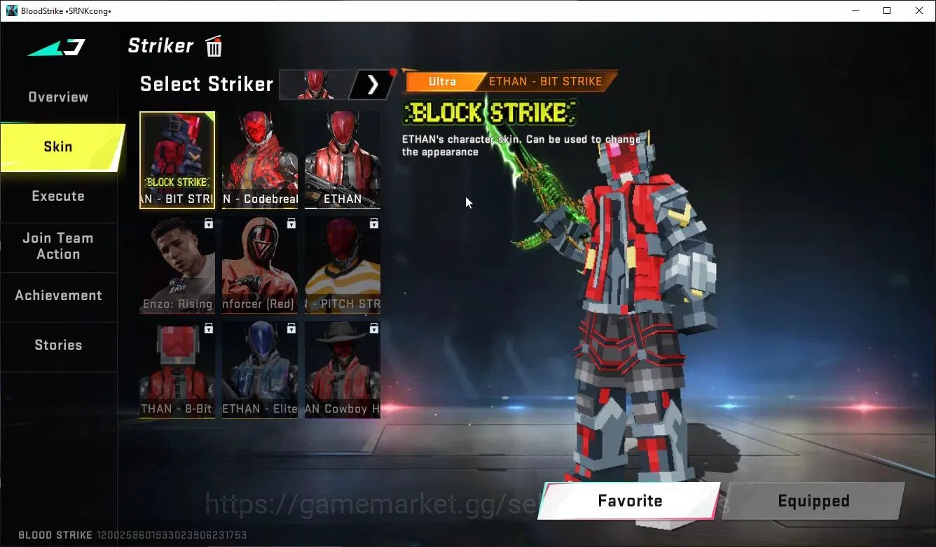 Blood Strike Accounts ASIA|ETERNAL Lv3 MP7-Burn,DeAgle+MELEE Scythe,Coll image 7
