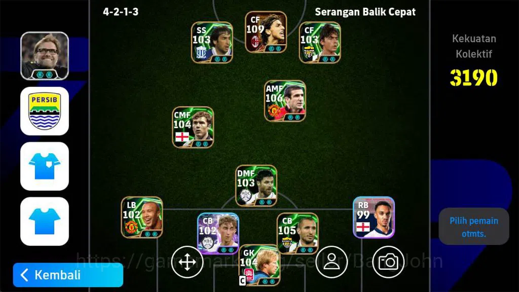 eFootball Accounts Power 3190, Ibrahimovic legend, Cantona epic, Chie image 6