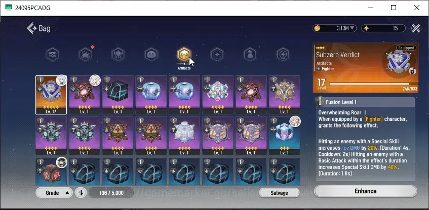 Mongil:Star Dive Accounts Global | AL 18 | NL 13 | 2 SSR Meta - Mina, Opheli image 10