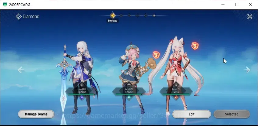 Mongil:Star Dive Accounts Global | AL 18 | NL 13 | 2 SSR Meta - Mina, Opheli image 6