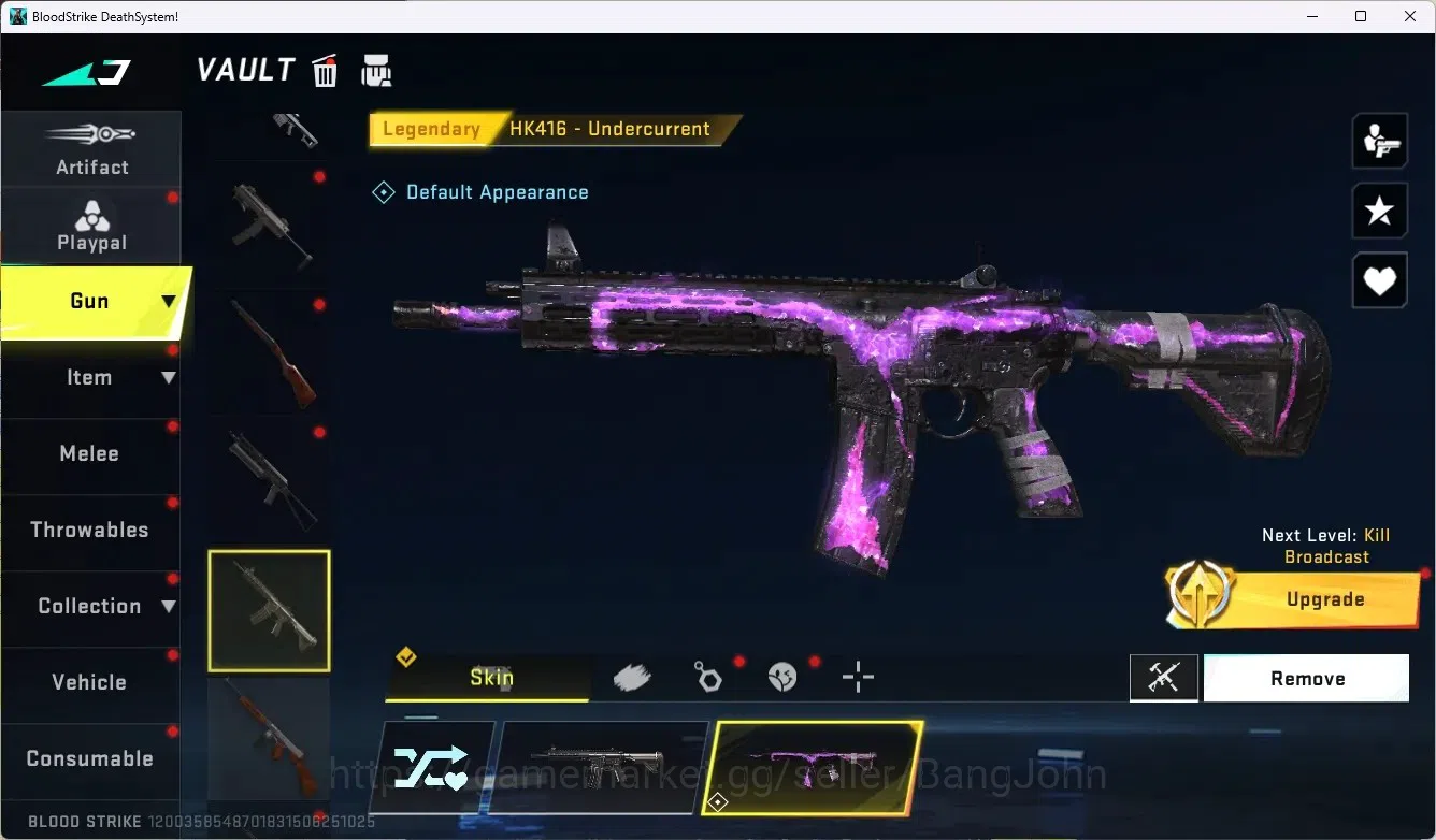Blood Strike Accounts ASIA |2 (TR) Collab Gun: FN2000&MCX|1 Limited Gun: image 10