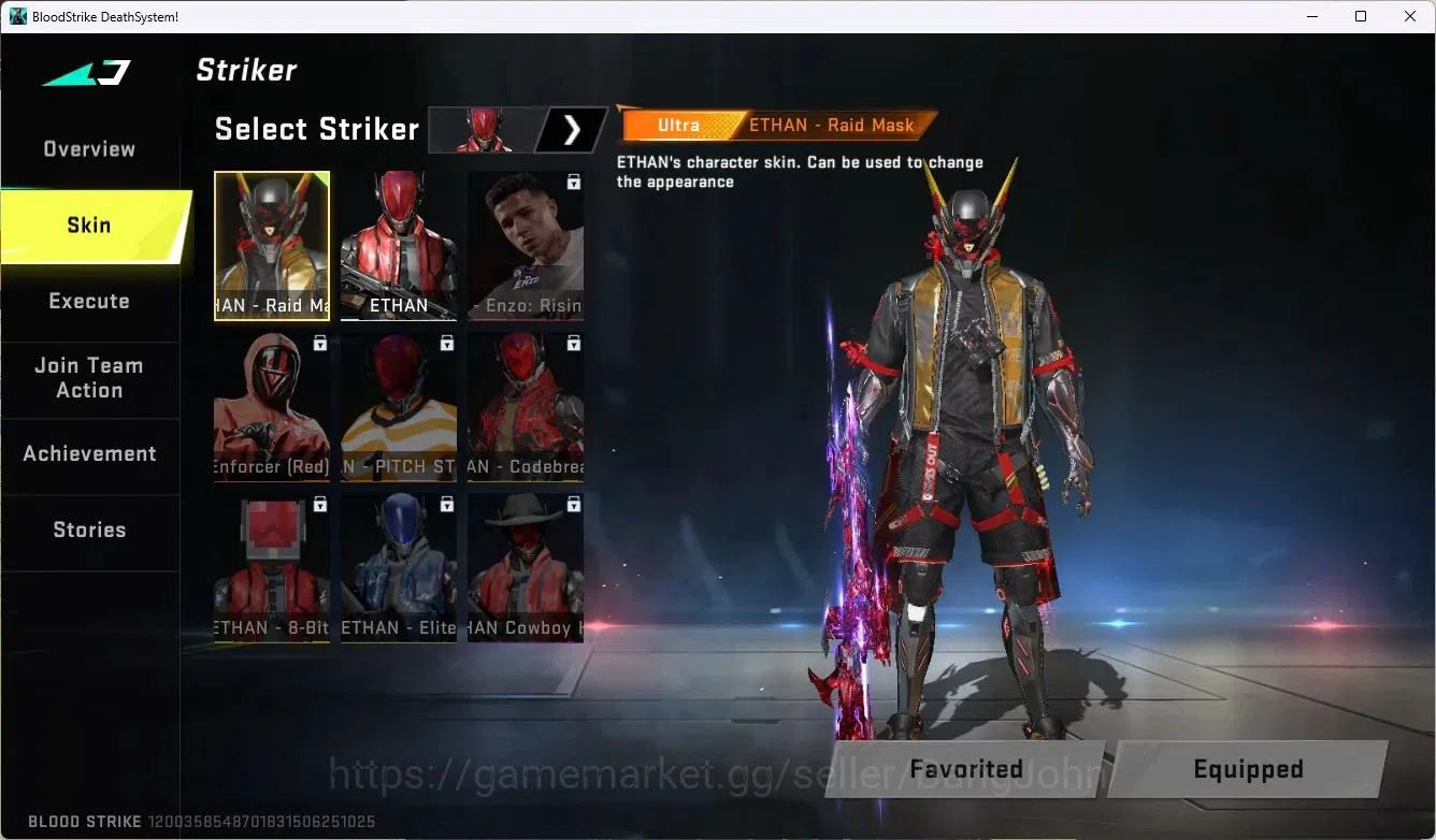 Blood Strike Accounts ASIA |2 (TR) Collab Gun: FN2000&MCX|1 Limited Gun: image 12