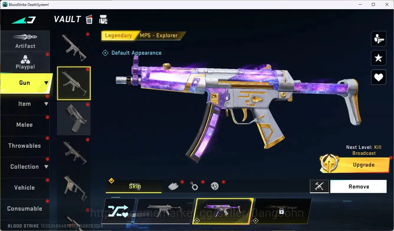 Blood Strike Accounts ASIA |2 (TR) Collab Gun: FN2000&MCX|1 Limited Gun: image 3