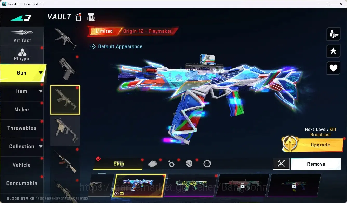 Blood Strike Accounts ASIA |2 (TR) Collab Gun: FN2000&MCX|1 Limited Gun: image 4
