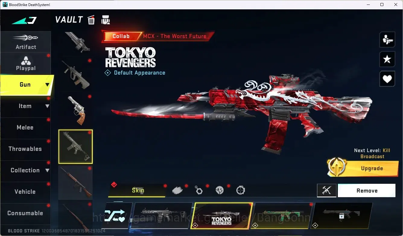 Blood Strike Accounts ASIA |2 (TR) Collab Gun: FN2000&MCX|1 Limited Gun: image 7