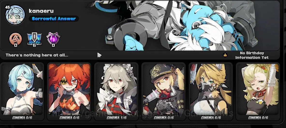 Zenless Zone Zero Accounts ASIA IK 45|S2 CH3|2 Limited [Seed]+2 Standard [Rin image 3