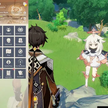 Genshin Impact Mid Game ASIA|AR 55|718 Primogem|5 Limited + 1 (*5Weapon)|N image 1