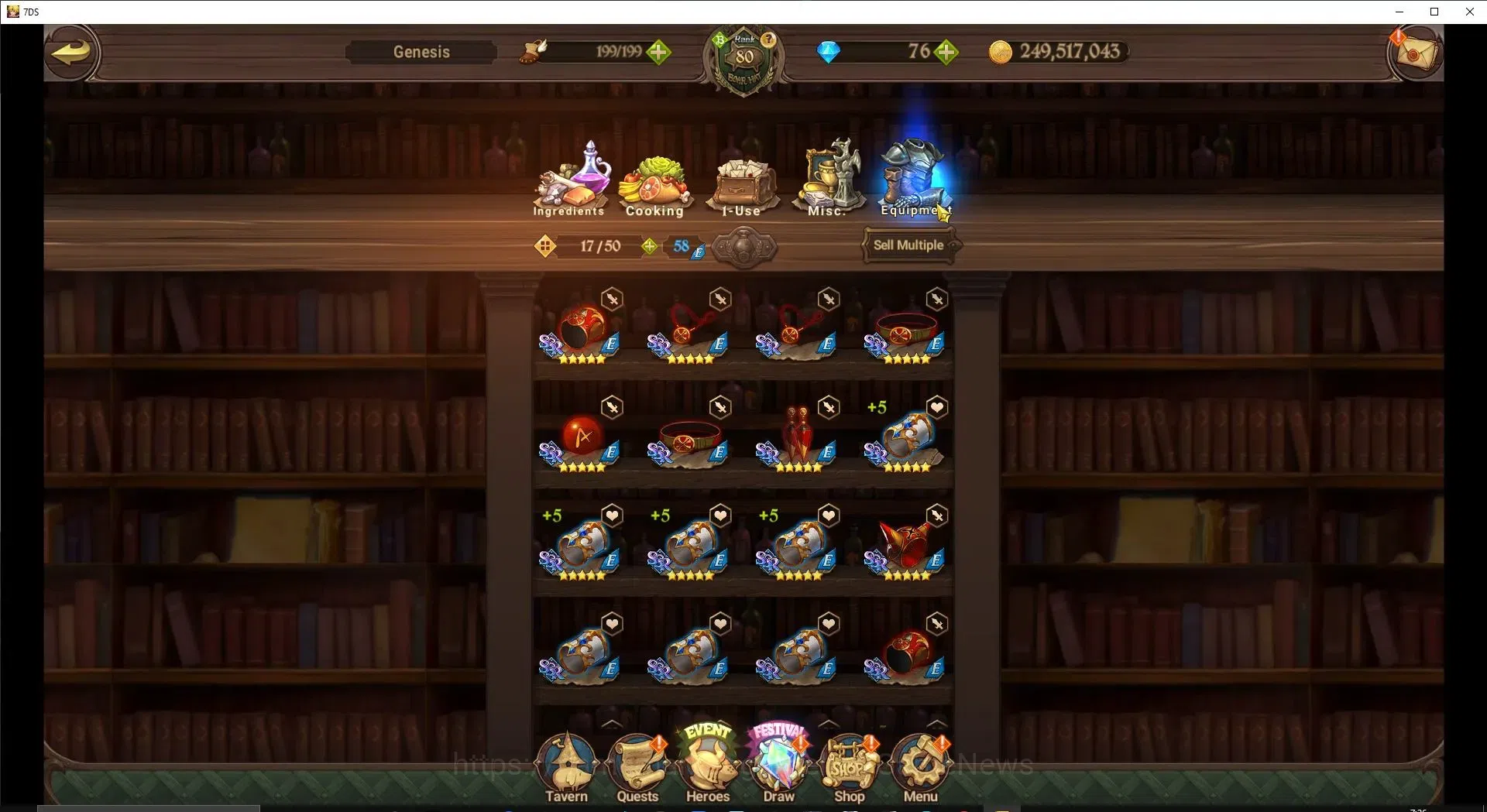 The Seven Deadly Sins: Grand Cross Accounts ASIA|1,4M CC|1 LR+10 UR|Elizabeth2/6,Salos,NMeliod image 16
