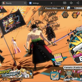 One Piece Bounty Rush Accounts High-End Android | 2 EX | PR 13 | 1 Max |KOP Gol D. Roger, Two Wings Zoro & Sanji| RD 5