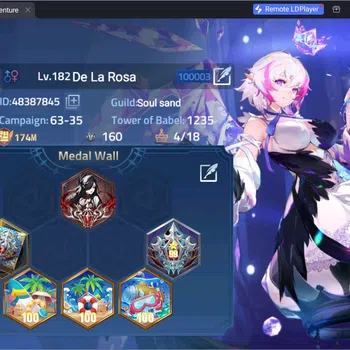 Mobile Legends: Adventure Accounts Global | LV 182 | 174M Power | Camp 63-35 | VIP 10 | 31 Awakening|Hero 182|9 UR|1,129