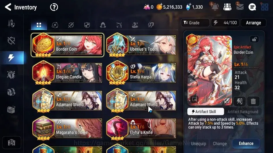 Epic Seven Accounts GLOBAL Unverif|New Era|3 ML(Rhiana & Luciel,Desg L image 14