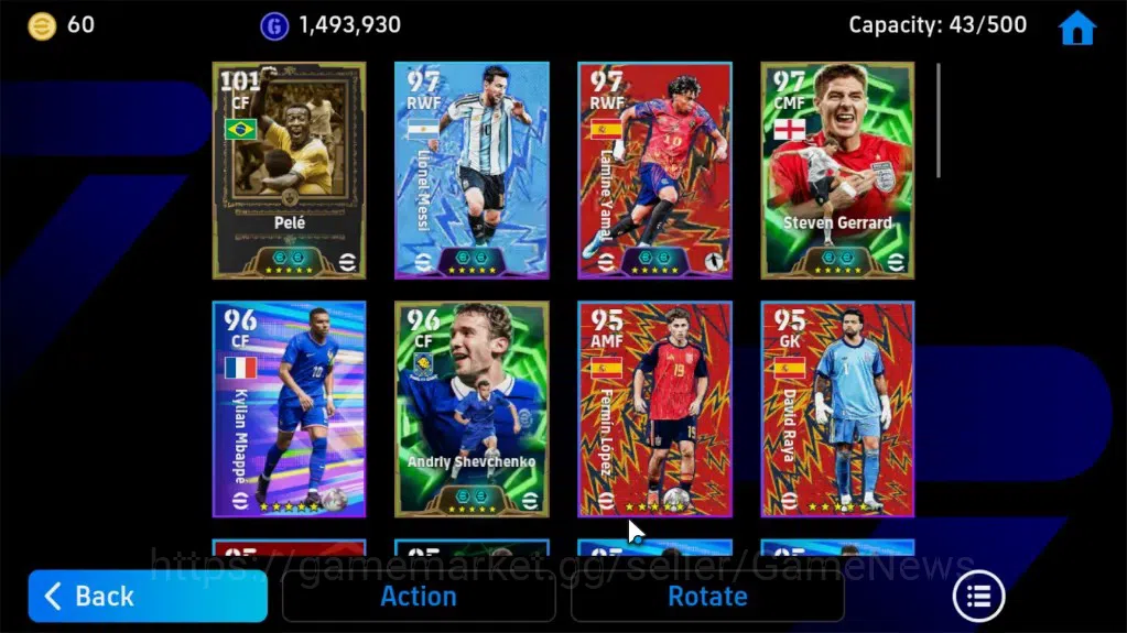 eFootball Accounts Android|Epic Pele,Gerrard,Andriy S,ShowTime TFFC26 image 4