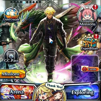 Grand Summoners End-Game Global|Rank 127|1 Sp Art+25 Ascend|[Emiya,Sayaka,M image 1