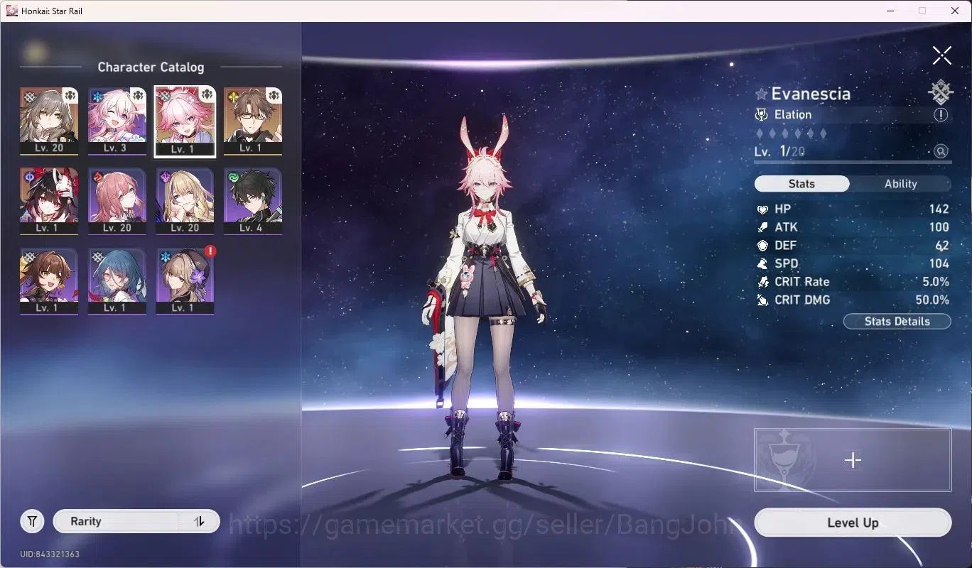 Honkai Star Rail Accounts ASIA | TL7 | 3 Lim | Sparkle | Evanescia | Welt |  image 3