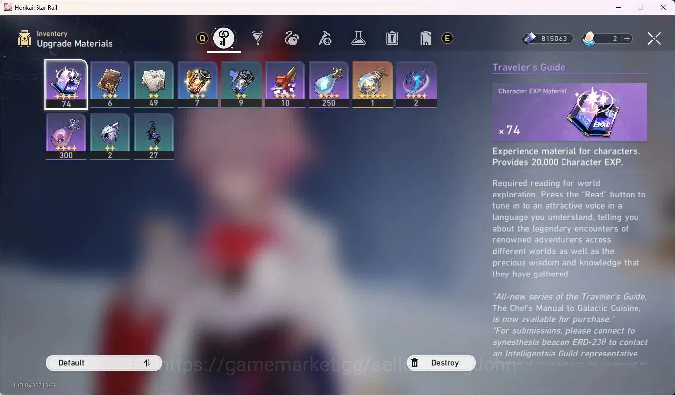 Honkai Star Rail Accounts ASIA | TL7 | 3 Lim | Sparkle | Evanescia | Welt |  image 9