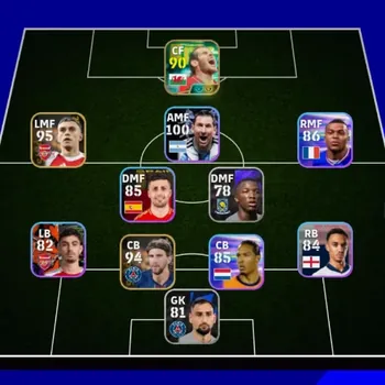 eFootball Accounts Legends & Iconic Players Android|Power 2687|Epic New (Gareth Bale),Daniele Massaro|Show Time Lionel