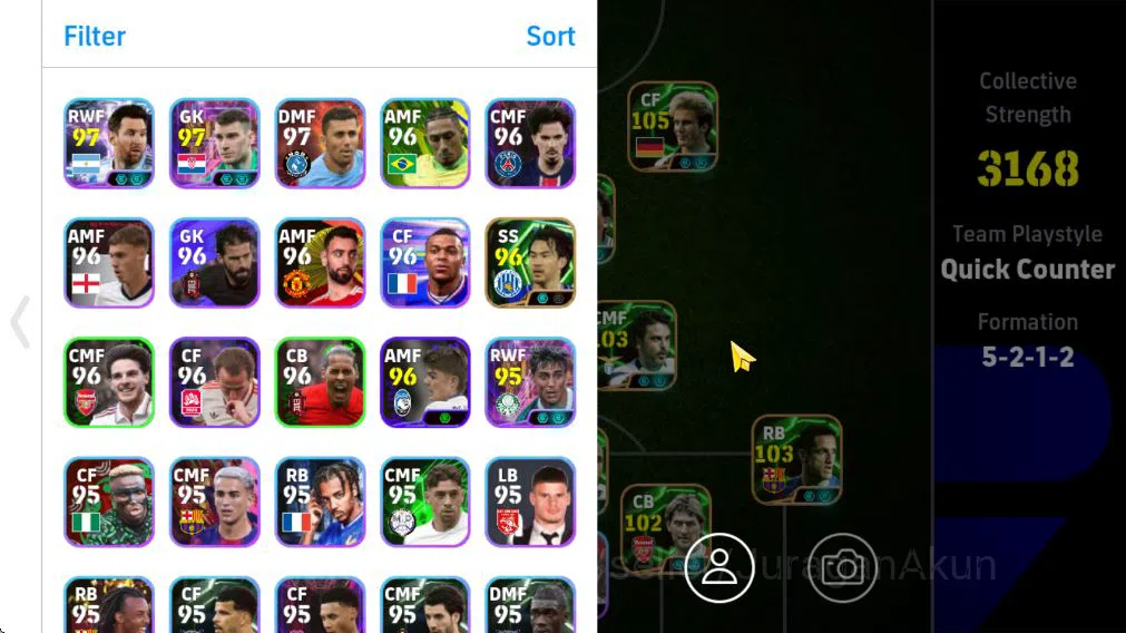 eFootball Accounts Mobile|PES 2026|Big Time (Nakamura),Rummenigge(Phe image 3