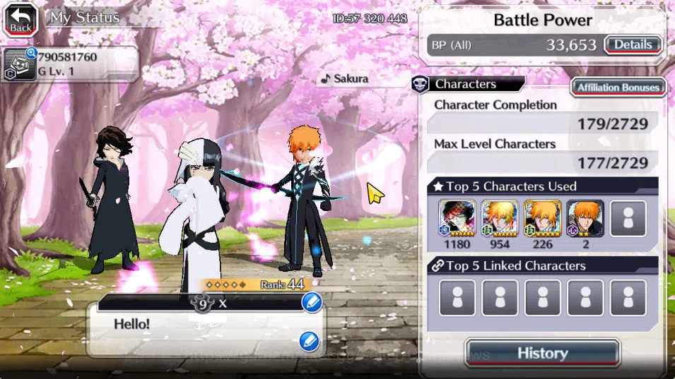 Bleach: Brave Souls Accounts [GLOBAL]6K Orbs+Fresh All Story|Sun-Sun TYBW25,Tet image 14
