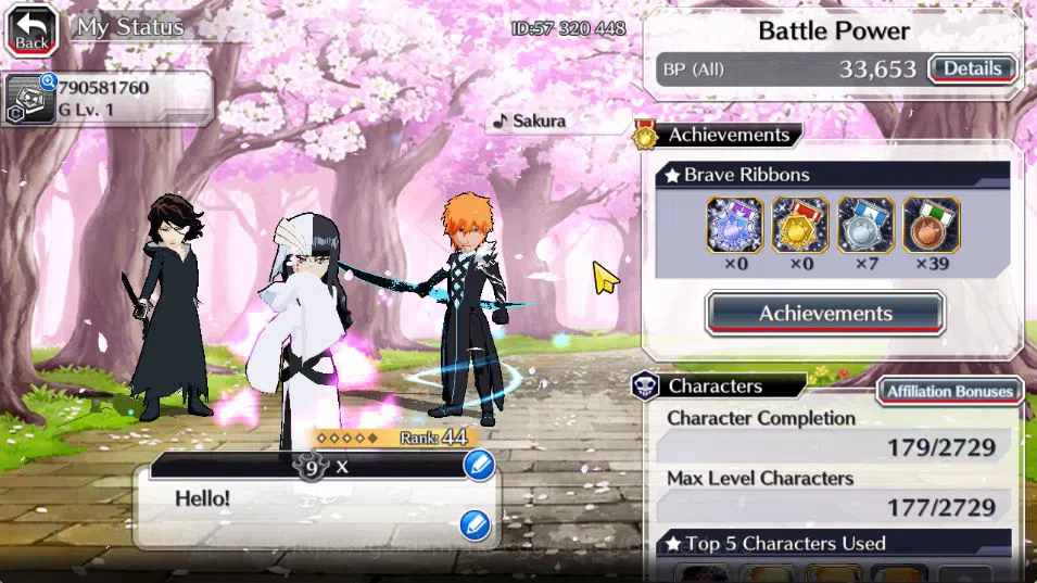 Bleach: Brave Souls Accounts [GLOBAL]6K Orbs+Fresh All Story|Sun-Sun TYBW25,Tet image 15