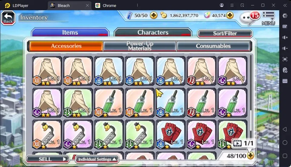 Bleach: Brave Souls Accounts High-End Global | 40.5 Orb | Byakuya TYBW24,Ichigo 8TH,Ichigo Renewed,Zangetsu Speed,Mayuri 8