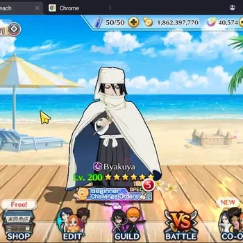 Bleach: Brave Souls Accounts High-End Global | 40.5 Orb | Byakuya TYBW24,Ichigo 8TH,Ichigo Renewed,Zangetsu Speed,Mayuri
