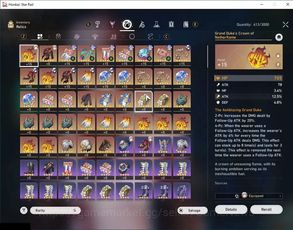 Honkai Star Rail Accounts Asia|TL 50|4 Limited|SW 999+Sign,Ashveil+Sign,Robi image 7