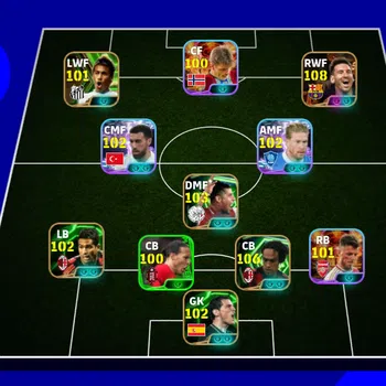 eFootball Accounts Legends & Iconic Players EFOOTBALL 2026 | BIGTIME MESSI MSN, SHOWTIME SORLOTH,A NESTA,F CANAVARO,I