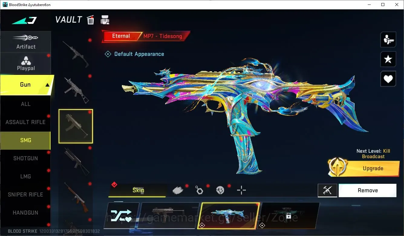 Blood Strike Accounts Others ASIA|2 ETERNAL: MP7 , Desert Eagle|2 Ultra Mele|4 Ulta GUN|19 Legendari GUN|LogNetEase(BS749Z) 1