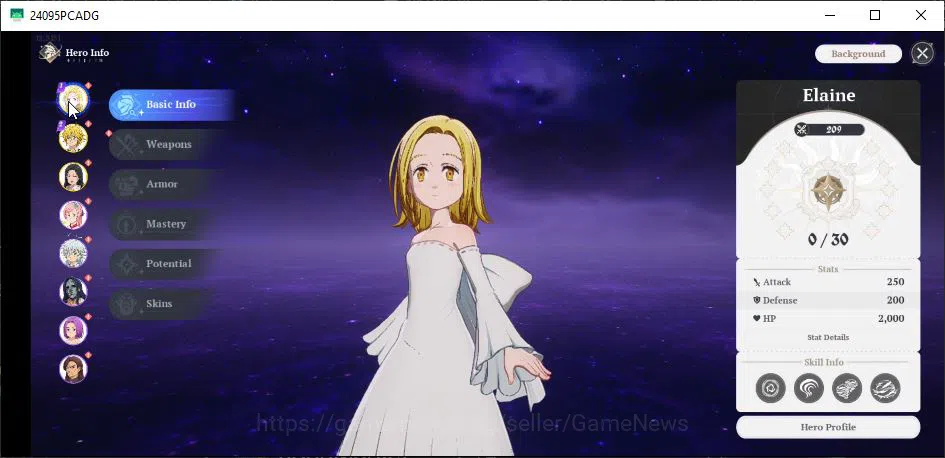 The Seven Deadly Sins: Origin Accounts [ASIA] Lv 2 Fresh Starter| 3 SSR | Meliodas, Elain image 11