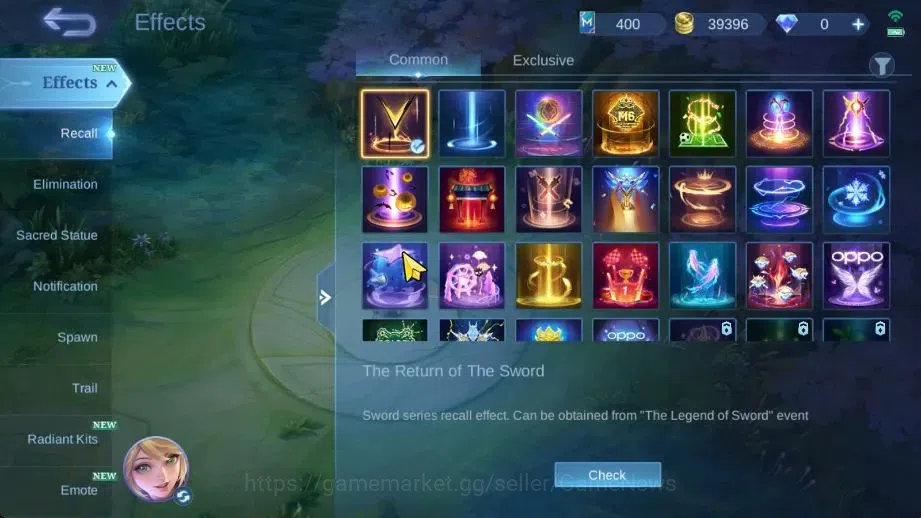 Mobile Legends: Bang Bang Accounts Hero 83|Skin 119|Max Emblem|KOF Karina,SABER[Freya image 12